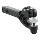 CURT Combination Ball/Pintle Hooks 48006 Pintle Hitch, Ball/Hook, 2 in. Square Receiver Mount, 16,000 lbs. GTW, 2 5/16 in. Hitch Ball Diameter, Each thumbnail 2