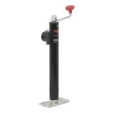 CURT Pipe-Mount Swivel Jacks 28356 Trailer Jack, Pipe Mount, Weld On, 5,000 lb. Capacity, 15 in. Travel, Steel, Painted, Top Wind, Each thumbnail 2