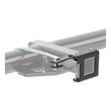 CURT Trailer Wire Connector Brackets 58002 Bracket, Type, Steel, Black, Designed for 1.25 in. Square Tube Receiver Hitch, Each thumbnail 2