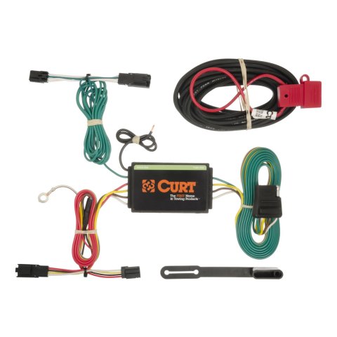 CURT Custom Wiring Connector Harnesses for 2013-2016 MALIBU, 2016 MALIBU LIMITED - 56176 Adapter, Vehicle Towing Harness, T-Connector, Chevy, Each thumbnail 1