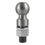 CURT Hitch Balls 40086 Ball, 2 5/16 in. Ball, 1.250 in. Diameter Shank, 2.625 in. Length Shank, 25,000 lbs., 1.0 in. Rise, Each thumbnail 2