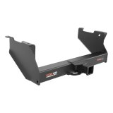 CURT Class 5 Receiver Hitch 15801 Hitch, V, Commercial Duty, 2 1/2 in. Receiver, Square Tube Welded, Black Powdercoated, Ram, 2500, 3500, Each thumbnail 1