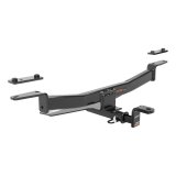 CURT Class 1 Receiver Hitch 114233 Trailer 2012-2016 Audi A6 ALL 1/4 IN-Includes an old-style ball mount, installation hardware, pin& thumbnail 2