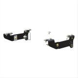 CURT Custom Fifth Wheel Bracket Kits 16400 Brackets, 5th Wheel, Steel, Coated, Chevy, GMC, Kit thumbnail 1