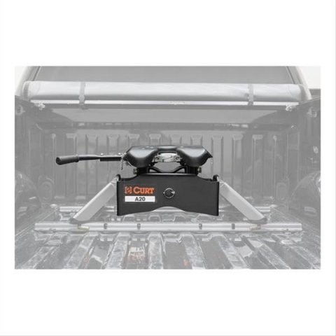 CURT A20 Fifth Wheel Trailer Hitches for 2013-2025 2500, 3500 - 16044 Hitch Fith wheel with Ram Puck system legs thumbnail 9