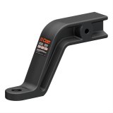 CURT Magnum One-Piece Forged Ball Mounts 45432 Receiver Hitch Mount, Carbide, 3 in. Square, 8 in. Drop, 6 in. Rise, 10.50 in. Length, Each thumbnail 1