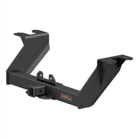 CURT Class 5 Receiver Hitch 15307 Hitch, Rear, 5, 2 in. Square, Square Tube Welded, Black Powdercoated, Chevy, GMC, Each