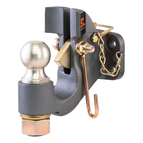 Curt Manufacturing Pintle Hitches 48411 Pintle, SecureLatch