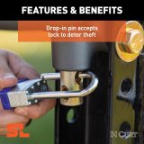 Curt Manufacturing Tow Hooks and Covers 48625 Ring, SecureLatch Ring thumbnail 3