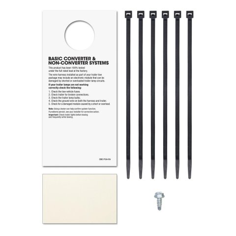 Curt Manufacturing - Trailer Wiring Harnesses for 2019-2025 XT4 56427 Connector Kit, Custom Connector (4-Way Flat Output) thumbnail 2