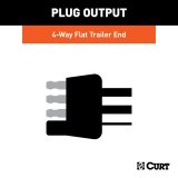 CURT Custom Towed-Vehicle RV Wiring Harnesses for 2008-2012 CALIBER, 2011-2013 DURANGO, 2008-2017 PATRIOT - 58959 Trailer Connector Kit thumbnail 4