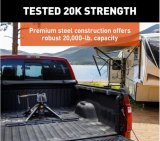 CURT CrossWing Lightweight 5th Wheel Hitches 16600 Fifth Hitch, Lightweight, 20,000 lbs, Each thumbnail 3