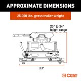 Curt Manufacturing Fifth Wheel Hitches 16059 A25 5th Hitch thumbnail 9
