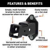 Curt Manufacturing Receiver Hitch Components 45071 Wall Mount Bracket thumbnail 5