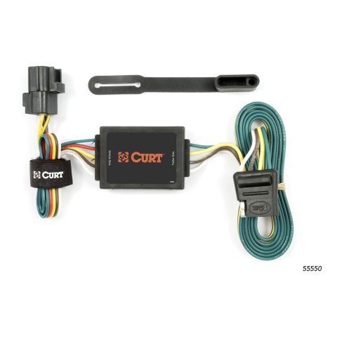 CURT Custom Wiring Connector Harnesses for 2003-2006 SORENTO - 55550 Vehicle Towing Harness Adapter, T-Connector, 3-Wire System, Converter, Kia, Each thumbnail 1