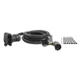 CURT Custom Wiring Connector Harnesses 56070 Vehicle Towing Harness Adapter, T-Connector, Chevy, Ford, GMC, for Nissan, Each thumbnail 1