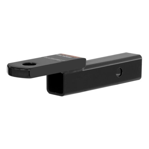 CURT Powdercoated Ball Mounts 45011 Receiver Hitch Mount, Steel, Black, 2 in. Square, 2 in. Drop, .750 in Rise, 8.25 in Length, Each