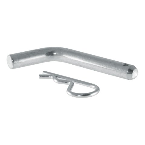 CURT Receiver Pins and Clips 21500 Hitch Pin, 5/8 in. Diameter, Steel, Zinc Plated, Clip, Universal, Each thumbnail 2