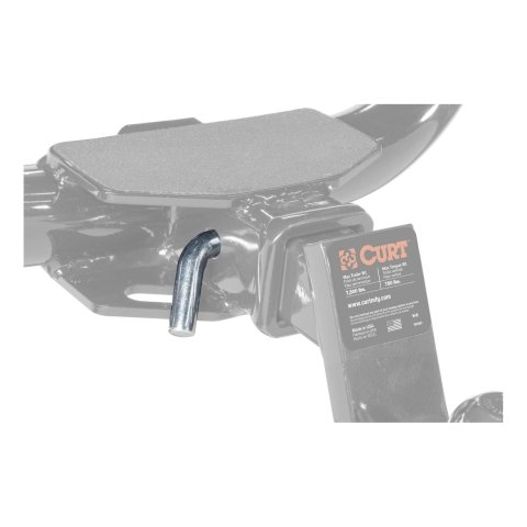 CURT Receiver Pins and Clips 21500 Hitch Pin, 5/8 in. Diameter, Steel, Zinc Plated, Clip, Universal, Each thumbnail 3