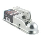 CURT Posi-Lock Couplers 25128 Trailer Coupler, Posi-Lock, 1 7/8 in. Ball, 200 lb. TW, 2,000 lb. GTW, Steel, Zinc Plated, Each thumbnail 1