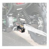 CURT Tow Hook Mounts 45825 Hook, 2 in. Receiver Mount, Black Tube, Chrome Hook, 7.50 in. Length, Each thumbnail 4