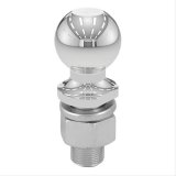 CURT Hitch Balls 40006 Ball, Chrome, 2 5/16 in. Ball, 1.250 in. Diameter Shank, 2.625 in. Length Shank, 10,000 lbs., Each thumbnail 1