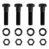 CURT Forged Pintle Hooks 48205 Hitch, Hook, Plate Mount, 10,000 lbs. GTW, 2,000 lbs. Vertical Load Rating, Steel, Black, Each thumbnail 1