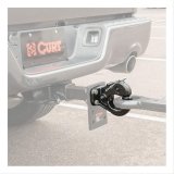 CURT Forged Pintle Hooks 48205 Hitch, Hook, Plate Mount, 10,000 lbs. GTW, 2,000 lbs. Vertical Load Rating, Steel, Black, Each thumbnail 4