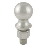 CURT Hitch Balls 40054 Ball, Stainless Steel, 2 5/16 in. Ball, 1 in. Diameter Shank, 2.125 in. Length Shank, 7,500 lbs., Each thumbnail 1