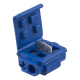 CURT Snap Locks 59956 Wiring Connectors, Locks, Scotch Lock Style, 14 To 18-gauge, Blue, Set of 100 thumbnail 1