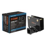 CURT RV Bumper Hitches 19101 Trailer Hitch, Bumper, 2 in. Square Receiver, Universal, Fits 2 in. x 4 in. Channel Bumper, Each thumbnail 4