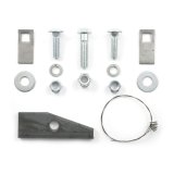 CURT Class 1 Receiver Hitch 112043 Trailer Hitch, I, 1/4 in. Receiver, Black Powdercoated, for use on Honda®, Each thumbnail 1