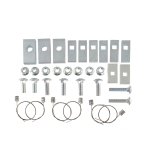 CURT Class 1 Receiver Hitch 110483 Trailer Hitch, I, 1/4 in. Receiver, Black Powdercoated, Ford, Each thumbnail 1