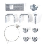 CURT Class 1 Receiver Hitch 114623 Trailer Hitch, I, 1/4 in. Receiver, Black Powdercoated, Mitsubishi, Each thumbnail 1