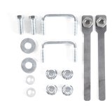 CURT Class 1 Receiver Hitch 117043 Trailer Hitch, I, 1/4 in. Receiver, Black Powdercoated, Ford, Each thumbnail 1