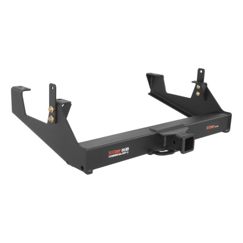 CURT Class 5 Receiver Hitch 15860 Hitch, V, Black Powdercoated, Chevy, GMC, Each thumbnail 2