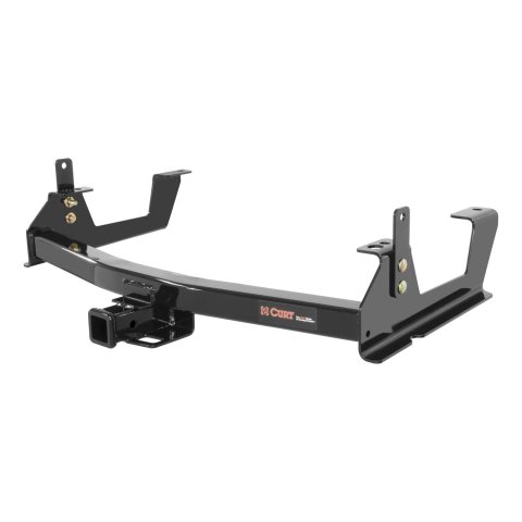 CURT Class 3 Receiver Hitch 13187 Trailer Hitch, III, 2 in. Receiver, Black Powdercoated, Chevy, GMC, Each