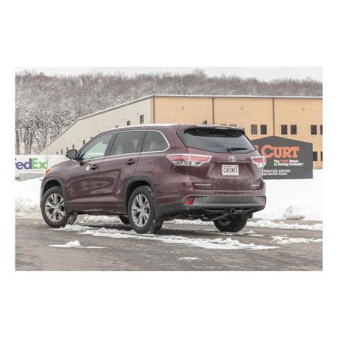 CURT Class 3 Receiver Hitch 13200 Trailer Hitch, III, 2 in. Receiver, Black Powdercoated, Toyota, Each thumbnail 1