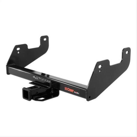 CURT Class 4 Receiver Hitch 14017 Trailer Hitch, IV, 2 in. Receiver, Black Powdercoated, Ford, Each thumbnail 1