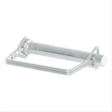 CURT Coupler Safety Pins 19746 Trailer Pin, 1/2 in. Diameter, Steel, Zinc Finish, Each thumbnail 4