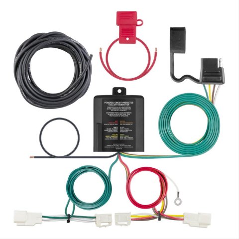 CURT Custom Wiring Connector Harnesses 56350 Trailer Harness, Main, Male Four Pin, Toyota, Each thumbnail 1