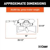CURT A30 Fifth Wheel Trailer Hitches 16590 5th Head 5th Head thumbnail 9