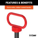 CURT Clevis Pins 45804 Pin, 5/8 in., 4 in. length, Handle and Clip, Each thumbnail 6
