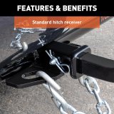 Curt Manufacturing - Receiver Hitches for 2019 FORTE 11615 Trailer Hitch, Class 1 Trailer Hitch, 1-1/4" Receiver, Select Kia Forte thumbnail 2