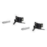 CURT Custom Tow Bar Base Plates for 2021-2024 BRONCO - 70143 Adapter Bracket, Plate, Steel, Black Powdercoated, Ford, Kit thumbnail 1