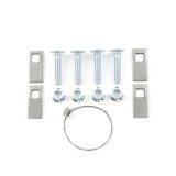 CURT Class 1 Receiver Hitch 11034 Trailer Hitch, I, 1-1/4 in. Receiver, Black, Square Tube, Ball Mount, Chevy, Each thumbnail 1