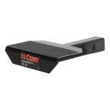 CURT Step Pads 31001 Truck Steps, Receiver Hitch Pad, Black Powdercoated, Anti-Skid, 2 in. Receiver, Universal, Each thumbnail 1