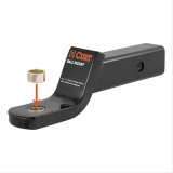 CURT Trailer Ball Reducer Bushings 21100 Hitch Bushings, Adapter, Reducer-style, From 1 in. to 3/4 in., Steel, Zinc, Unpackaged, Each thumbnail 3