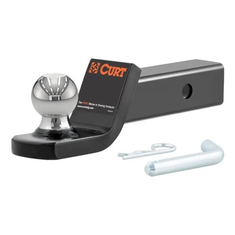 CURT Fusion Mount Ball Mounts 45134 Receiver Hitch Mount, Mount, 2 in. Drop, 2 in. Ball, Each thumbnail 3