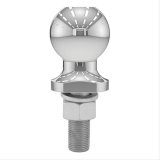 CURT Hitch Balls 40018 Ball, Chrome, 2 in. Ball, 0.750 in. Diameter Shank, 2.125 in. Length Shank, 3,500 lbs., Each thumbnail 1